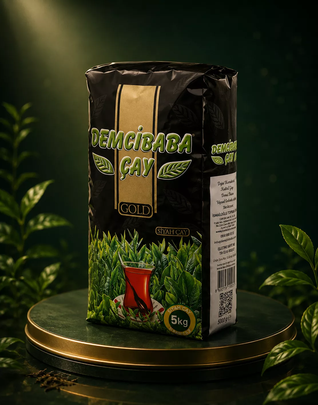 Demcibaba Gold Siyah Çay 5 Kg