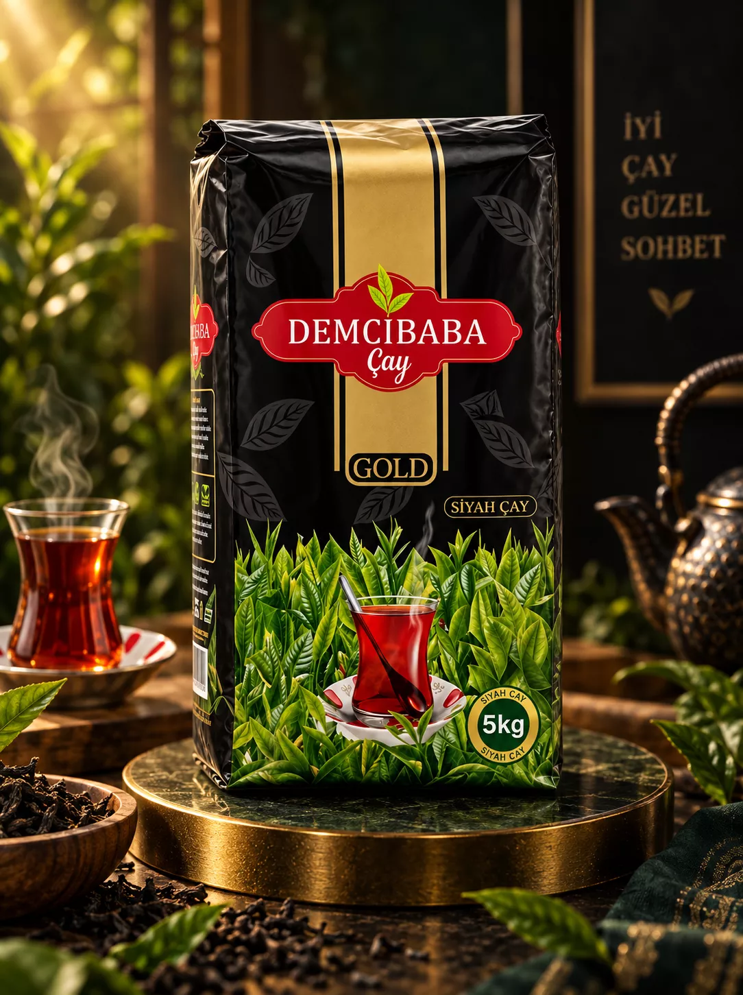 Demcibaba Gold Siyah Çay 5 KgX6