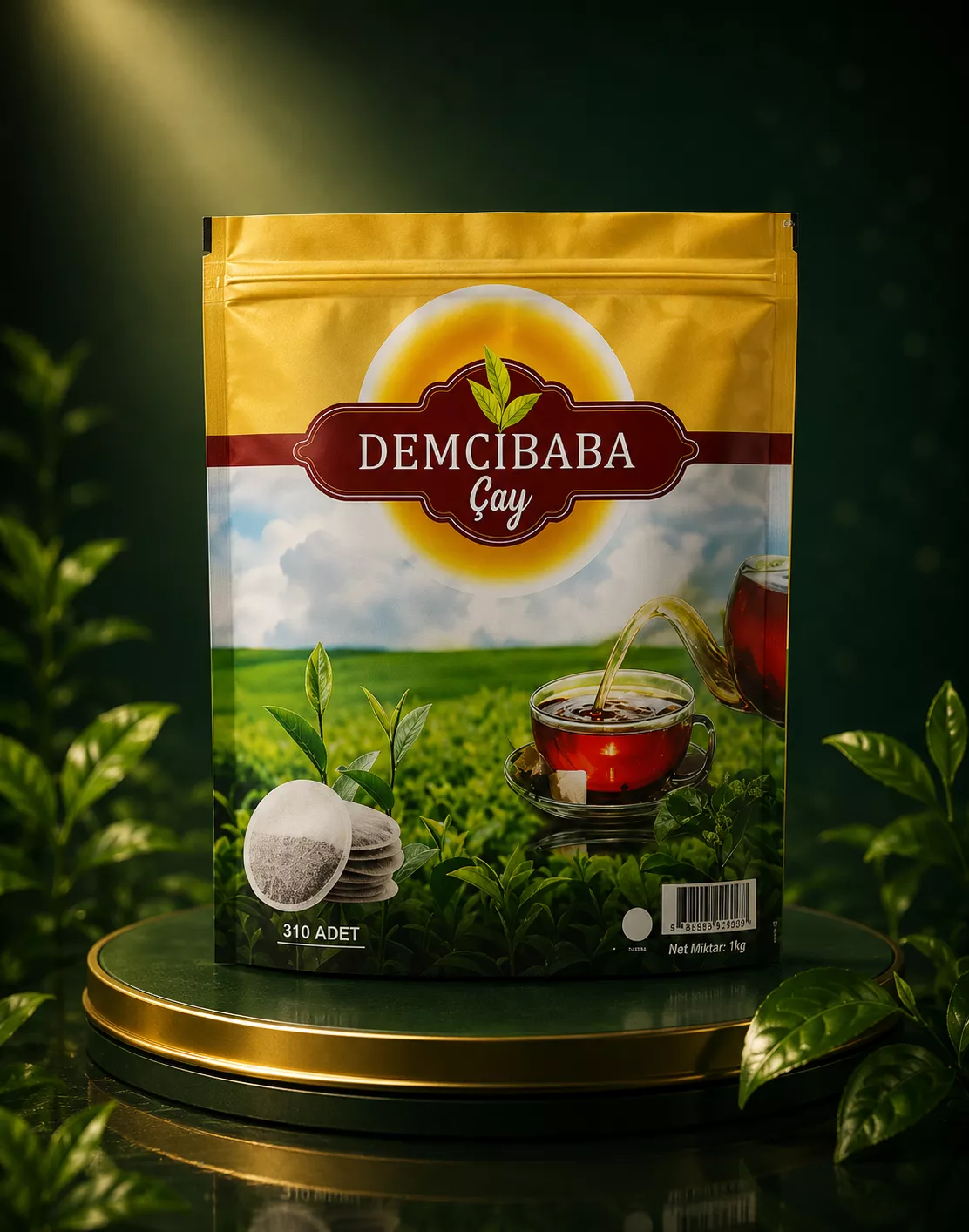 Demcibaba Poşey Çay Sade 310 Adet
